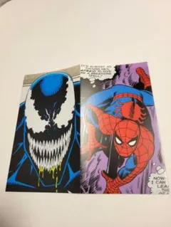 新品未使用‼　MARVEL　スパイダーマン＆ヴェノム　マスクケース　5枚セットのサムネイル