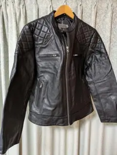 BOLINI ボリーニ　レザージャケット　シングルライダース　ブラック 中古・古着通販】BOLINI (ボリーニ) レザーライダースジャケット