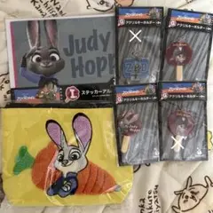 d*3様 ズートピア☆Happyくじ☆缶バッジ他まとめ売り ハッピーくじ happyくじ ズートピア 缶バッジセット ニック