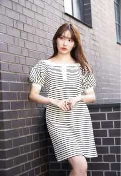 Herlipto＊Saint-Tropez Striped Mini Dressのサムネイル