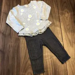 長袖Tシャツ 裏起毛パンツ