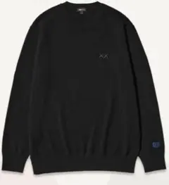 UNIQLO ユニクロ KAWS カウズ ブラック カシミアクルーネックセーター