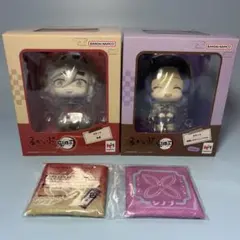 るかっぷ 鬼滅の刃 胡蝶しのぶ にっこりver.＆童磨 セット【限定座布団付き】