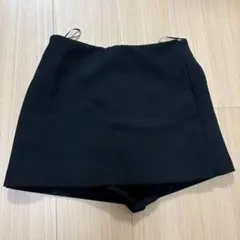 ZARA ザラ　スコート　パレオキュロット XSサイズ　ブラック