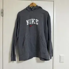 ナイキ　NIKE センターロゴ刺繍　パーカー　00s ゆるダボ　ユニセックス