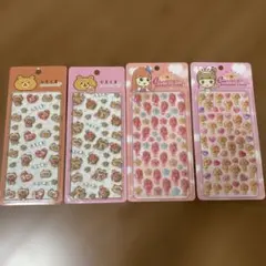 ぷくぷくキャンディシール　りるくま　チーズガール