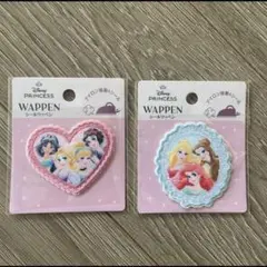 ディズニー　プリンセス　ワッペン