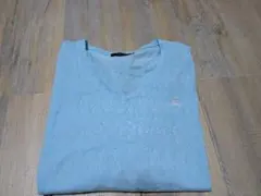 バーバリーブラックレーベル Vネック 薄手ニットアーガイル 2