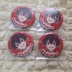 カラフルピーチゆあんくん缶バッチ