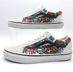 【極美品】VANS オールドスクール タイガー フローラル 花 和柄 希少色