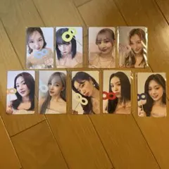 TWICE 8周年渋谷限定 ポップアップ オフライン くじ　コンプ