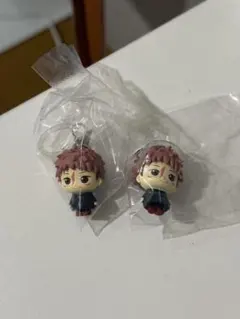 呪術廻戦 死滅回游 めじるしアクセサリー　虎杖 悠仁 2個セット