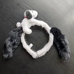 ユニバ カチューシャ スヌーピー