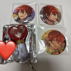 あんスタ 天城燐音 まとめ売り【缶バッジミニペンラチケット風ホロカードぱしゃっつ