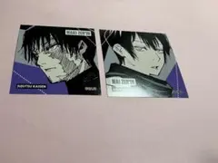 呪術廻戦 スクエアステッカーコレクション 禪院真希 禪院真衣 セット