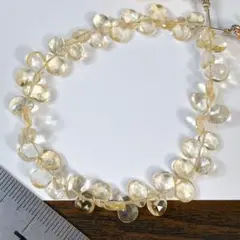 サービス品＊シトリン＊ペアシェイプカットj31