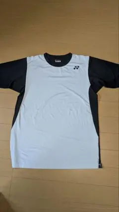 YONEX 半袖シャツ ホワイト ブラック サイズXO - メルカリ