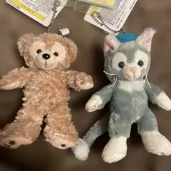 ジェラトーニ ダッフィー　ぬいぐるみバッジ セットディズニーシー