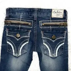 LOLITA JEANS スキニーデニム ジップデザイン ストレッチ 25のサムネイル