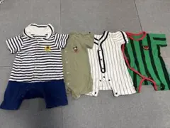 anyfam男の子用　2wayロンパース　70センチ　４枚セットのサムネイル