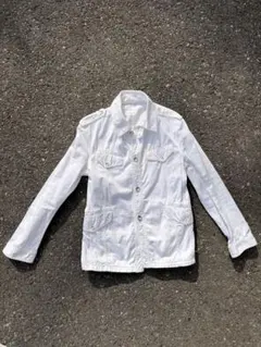デニムジャケット　ホワイト