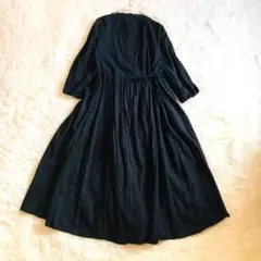 未使用級 MEYAME COTTON DRESS コットン　スキッパーワンピース 未使用級 MEYAME COTTON DRESS コットン スキッパーワンピース - メルカリ