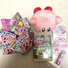 【送料込】目玉商品♥️星のカービィ31点セット ぬいぐるみ、ヘアピン、バスボール