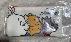 ディズニーキャラクターシークレットポーチ　フラット　おしゃれキャット