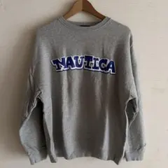 NAUTICA クルーネック スウェット グレー XLのサムネイル