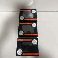 【新品未開封】3in1USBマルチケーブル×3個セット（スマホスタンド付）