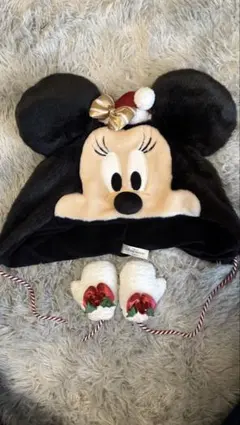 ミニーマウス クリスマスファンキャップ