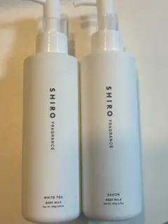 SHIRO ボディミルク 2本セット サボン ホワイトティーのサムネイル
