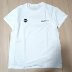 MVSP MOVE SPORT ホワイトTシャツS1096番
