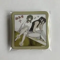 D.Gray-man ましかく缶バッジ 神田 リナリー ましかくカンバッジ