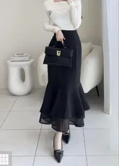 GRL マーメイドスカート　BLACK