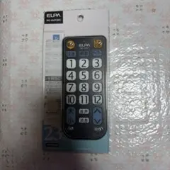 ELPA テレビ用リモコン IRC-202T(BK) 本体 - メルカリ