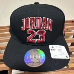 JORDAN 23 プロキャップ ブラック キッズ 8-20