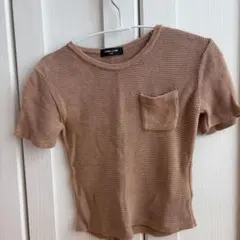 COMME CA ISM ベージュ Tシャツ 110Aのサムネイル