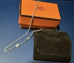 超希少】HERMES セリエ ネックレス 40cm 甲丸チェーン Ag925 - メルカリ