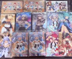 ホロライブ　ウエハース　カード　まとめ売り　13枚セット