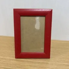 鮮やかな赤 フォトフレーム