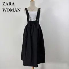 ZARA WOMAN ザラウーマン ブラックスカート サロペットスカート XSのサムネイル