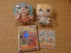 フリューくじ D賞 初音ミク 鏡音レン