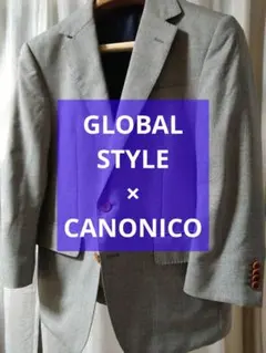 GLOBAL STYLE×CANONICO テーラードジャケット