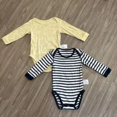 UNIQLO 長袖ベビー肌着　2枚SET