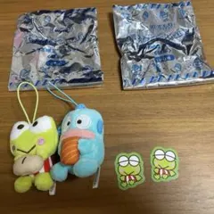 スシロー　はぴだんぶい　限定マスコット けろけろけろっぴ & ハンギョドン　前半