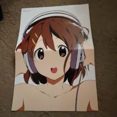 けいおん　ポスター＃18　唯　ゆうゆうメルカリ便発送