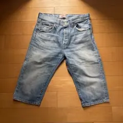 Levi's 501 ライトブルーデニムハーフパンツ