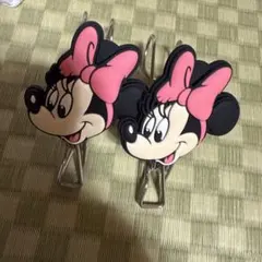 新品　ディズニーストア　ミニーちゃん　洗濯クリップ