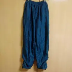 WESTPORT LTD　ナイロン製ダークグリーン陸上用パンツ